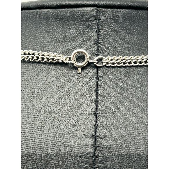 Vintage ART Double Strand Necklace with Locket Pendant - Picture 5 of 11